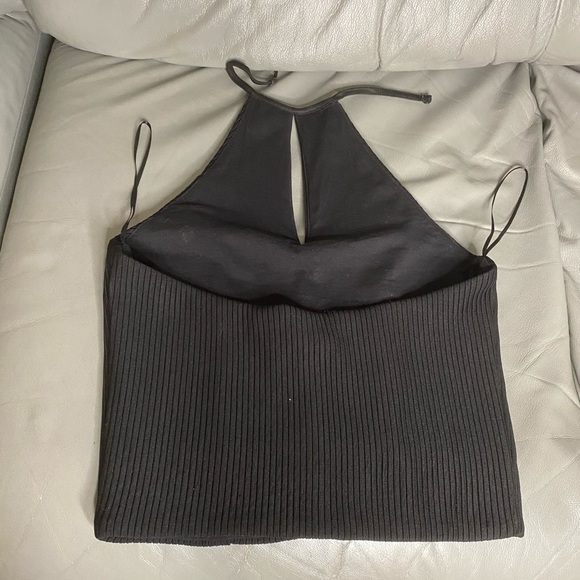 3/$30 River Island Halter Crop Top - Picture 2 of 3